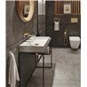 Deante Badezimmer Toiletten Spülknöpfe Spül-Umschalter, für Unterputzgestell - Slim CST_Z51P - Spülknöpfe für Badezimmer-Toilett