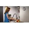 Hansgrohe Focus M41 Einhebel-Küchenmischer mit ausziehbarem Auslauf in Chrom