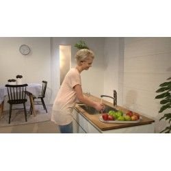 Hansgrohe Einhebel-Küchenmischer Spültischmischer mit Schwenkauslauf Logis M31 SPTM 160 1j Chrom 71832000