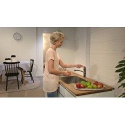 Hansgrohe Einhebel-Küchenmischer Spültischmischer mit Schwenkauslauf Logis M31 SPTM 160 1j Chrom 71832000