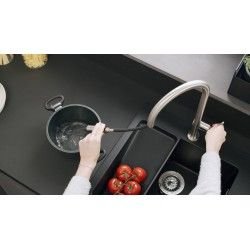 Hansgrohe Einhebel-Küchenmischer Spültischmischer mit Ausziehbrause Talis M54 SPTM 210 AZB 2j Chrom 72800000