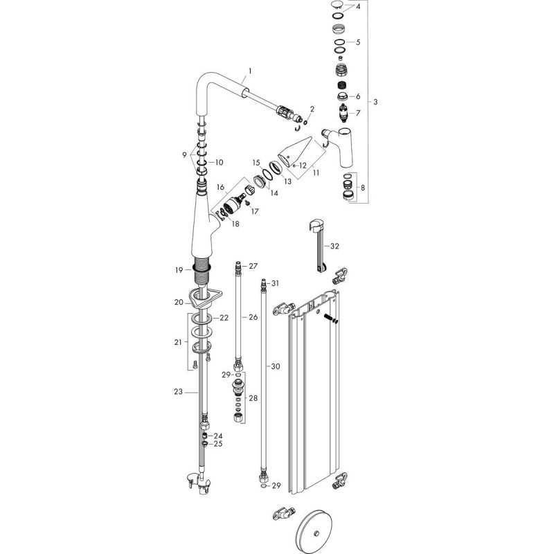 Hansgrohe Einhebel-Küchenmischer Spültischmischer mit Ausziehbrause Talis Sel M51 SPTM 300 AZA 1j sBox 73853800