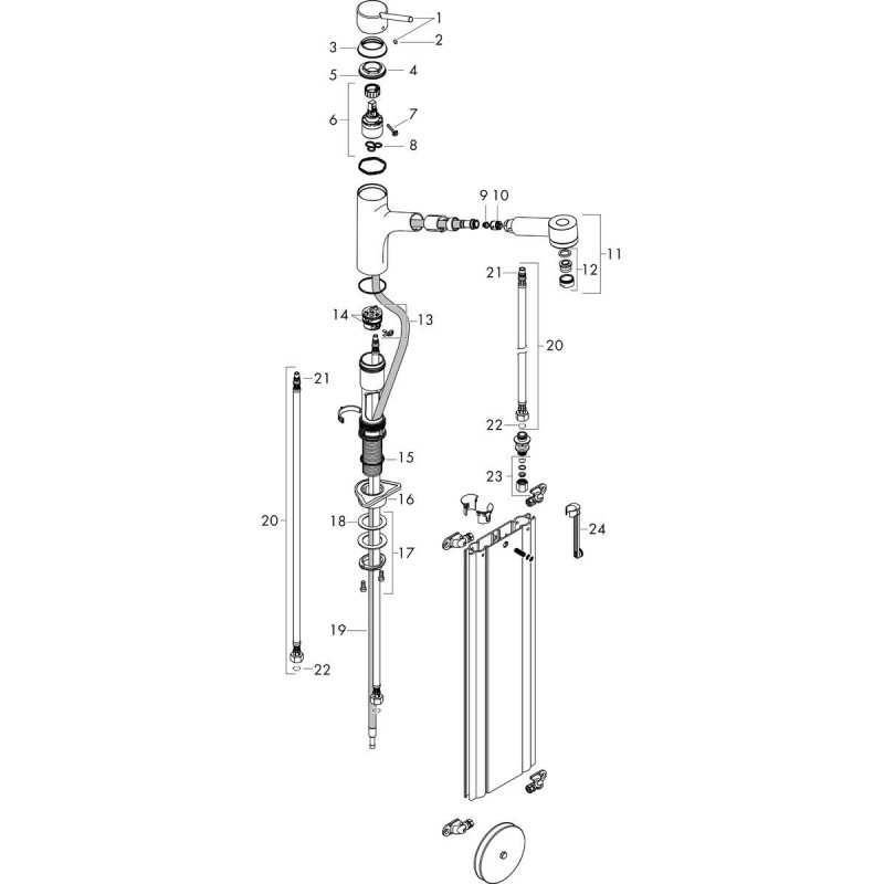 Hansgrohe Einhebel-Küchenmischer Spültischmischer mit Ausziehbrause Talis M52 SPTM 170 AZB 2j sBox Chrom 73860000