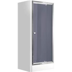 Schiebetüren-Deante Zoom Badezimmer Duschkabinen Nischen-duschkabinentür, klappbar - 100x185 cm KDZ_411D