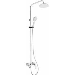 Duschsysteme-Deante Coriander Badezimmer Duschsysteme mit Badewannenarmatur NAC_01JM