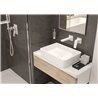 Deante Click-Clack Badezimmer Stöpsel (Klick-Klack) mit Hülse - Keramik- NHC_C10U für Waschbecken oder Bidet