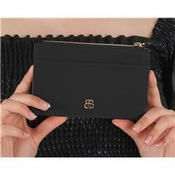 Handtaschen-Balantion Kibele Portemonnaie aus Echtleder in Schwarz