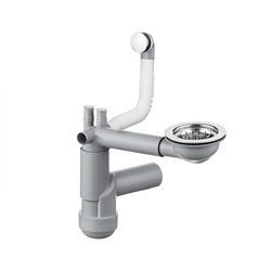 für Küchenspülen-Deante Space-Saver Lux Siphon - für Granitspülen - 1-Becken - ZXY_9917