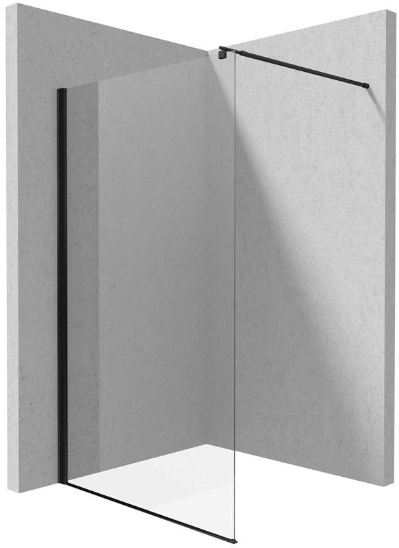 Deante Kerria Plus Duschkabine Duschwand, 120 cm KTS_N32P - Badezimmer Duschkabine mit Duschwand, 120 cm