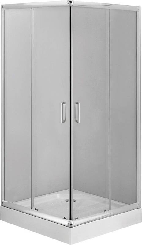 Deante Funkia Badezimmer Duschkabinen Quadratische und rechteckige Duschkabine, 80x80 cm KYC_042K